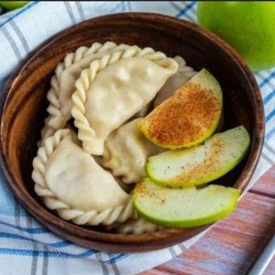 Вареники с яблоком и корицей, 1кг